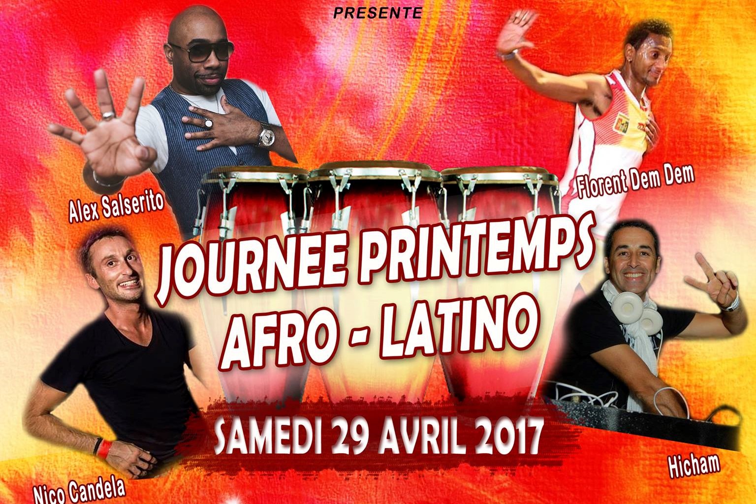 Journée Printemps Afro-latino – Samedi 29 avril 2017